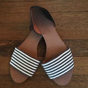 Madewell Thea striped sandals